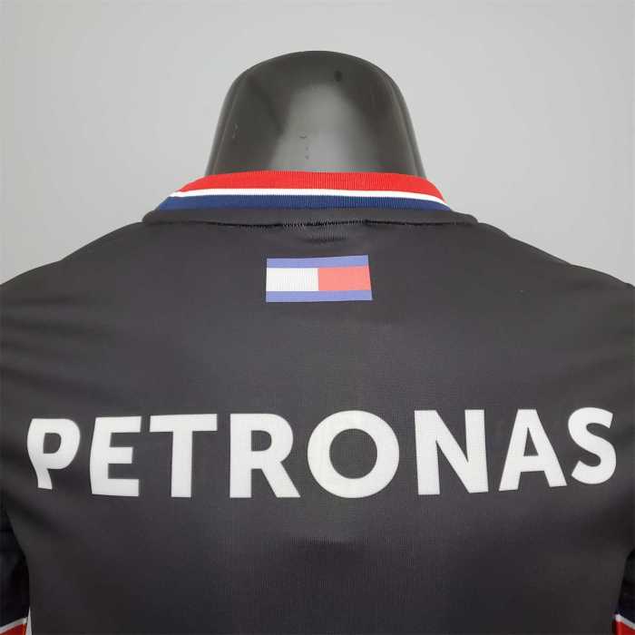 F1 Formula One racing suit; Mercedes black Racing Jersey