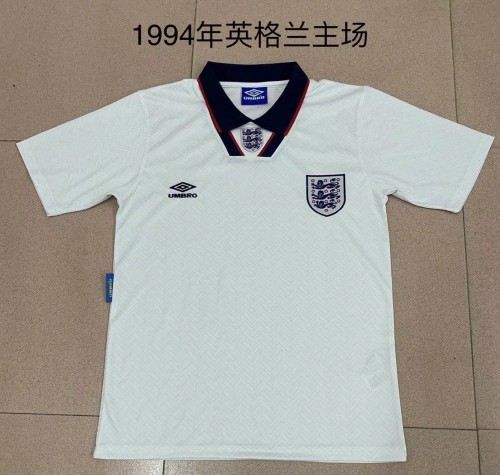 Retro Jersey England 1994 Home Soccer Jersey Vintage Football Shirt