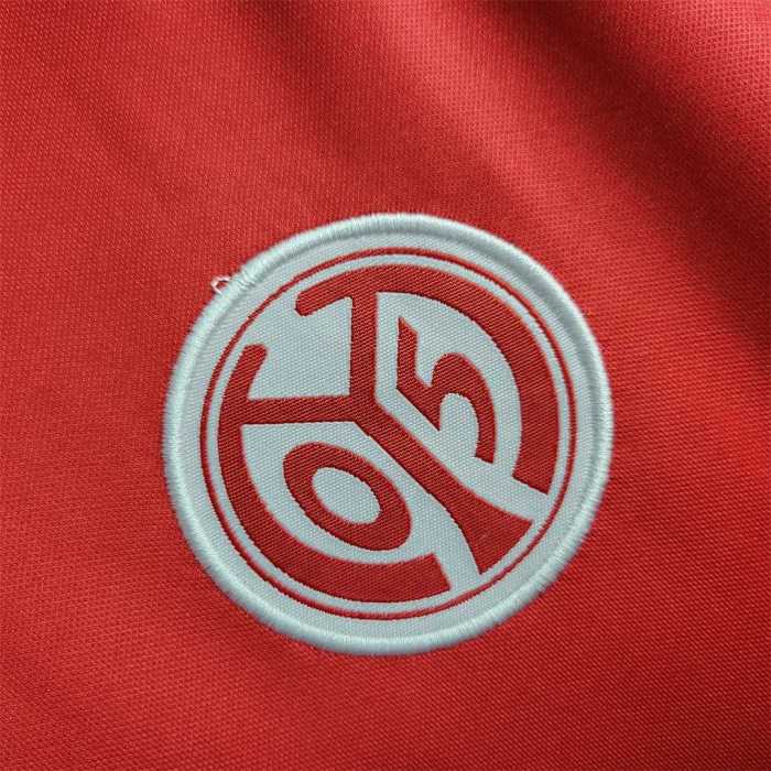 Fans Version 2022-2023 1. FSV Mainz 05 Home Soccer Jersey