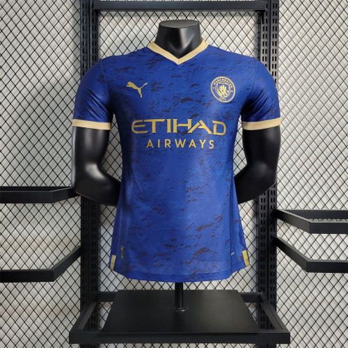 Player Version 2023-2024 Manchester City Special Blue Soccer Jersey