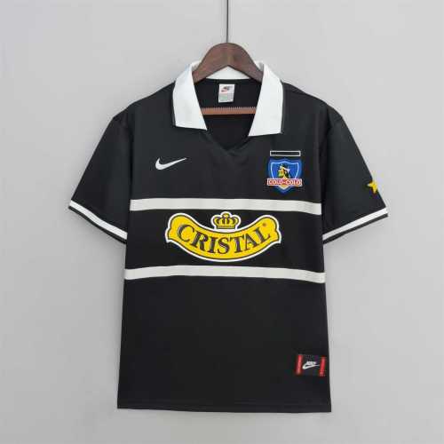 Retro Jersey 1996-1997 Colo-Colo Away Black Soccer Jersey