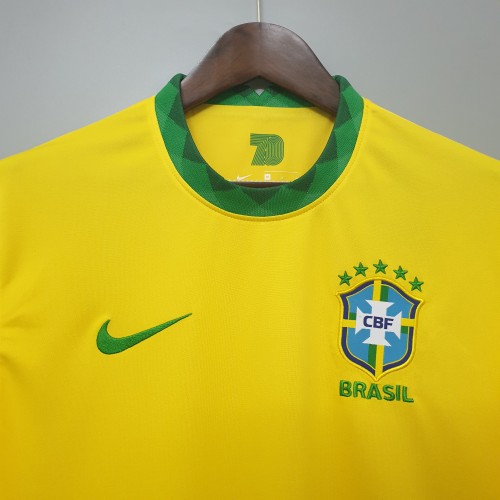 Retro Jersey Brazil 2020 Copa America Home Soccer Jersey