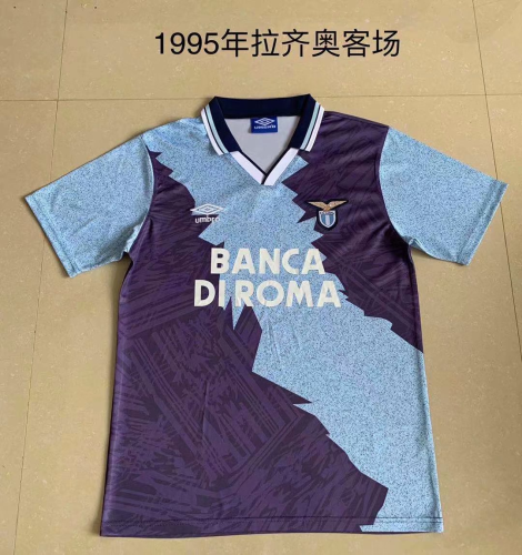 Retro Jersey 1995 Lazio Away Soccer Jersey Vintage Football Shirt
