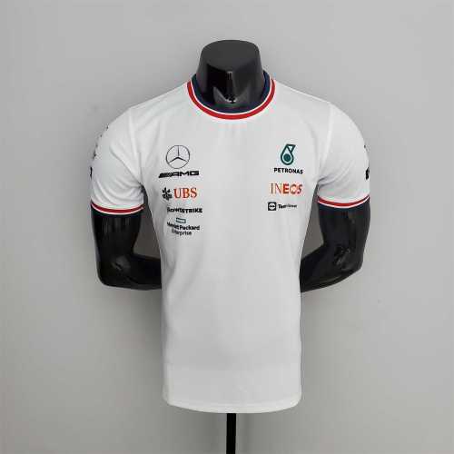F1 Formula One 2022 Mercedes White Jersey
