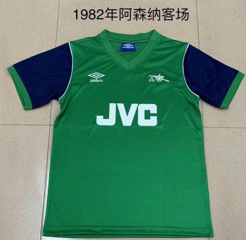 Retro Jersey 1982-1983 Arsenal Away Green Soccer Jersey