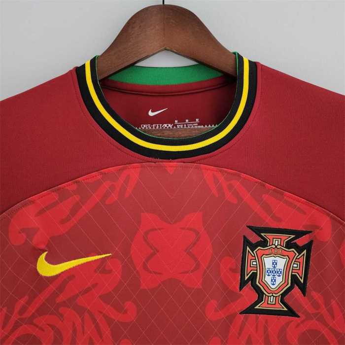 Fans Version 2022 Portugal Special Edition Red Soccer Jersey