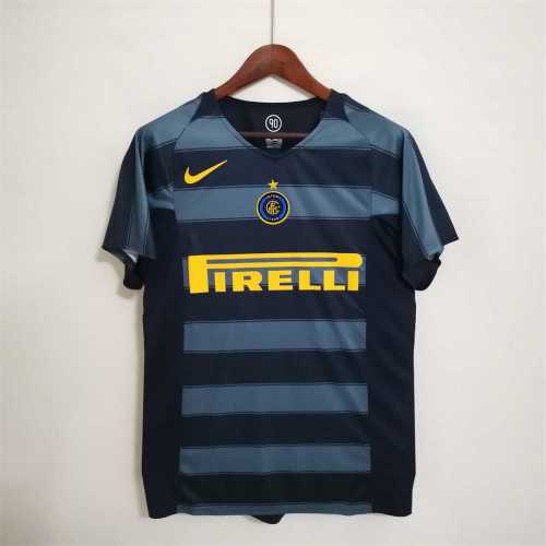 Retro Jersey 2004-2005 Inter Milan 3rd Away Soccer Jersey Third Vintage Football Shirt