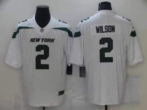 Jets 2 Zach Wilson White 2021 NFL Draft Vapor Untouchable Limited Jersey