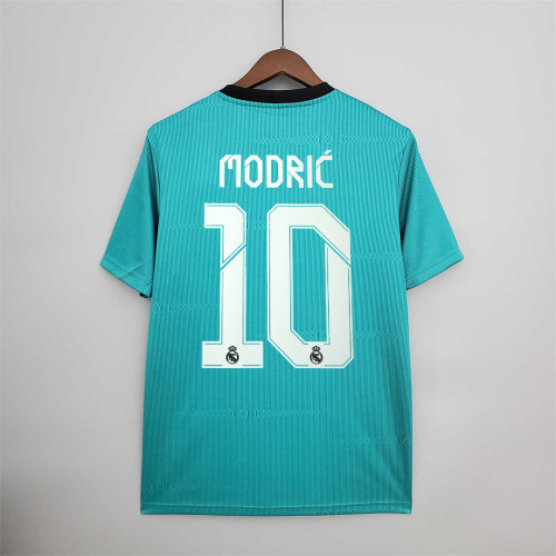 Fans Version 2021-2022 Real Madrid MODRIC 10 3rd Away Soccer Jersey