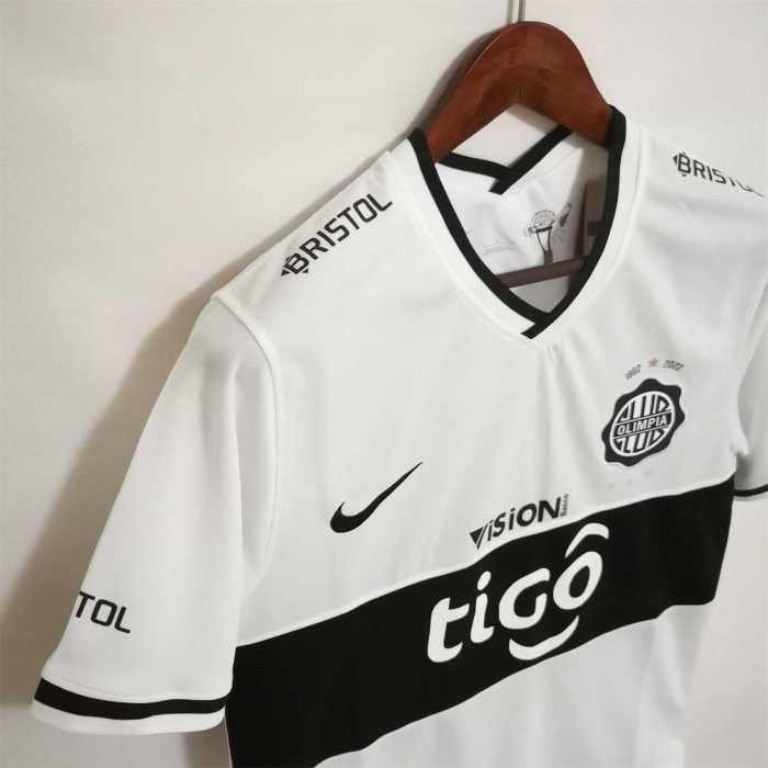 Fans Version 2022-2023 Club Olimpia Home Soccer Jersey