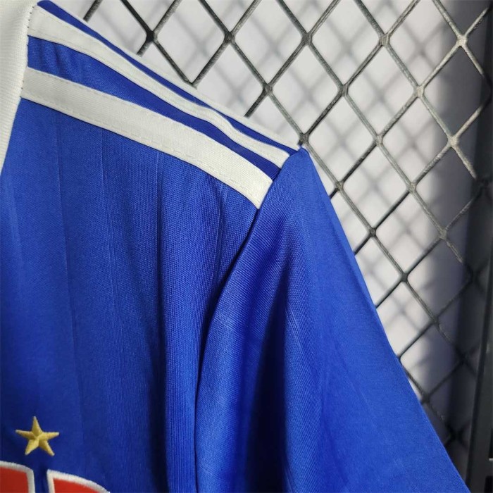 Fans Version 2022-2023 Universidad de Chile Home Soccer Jersey