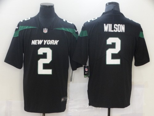 Jets 2 Zach Wilson Black 2021 NFL Draft Vapor Untouchable Limited Jersey