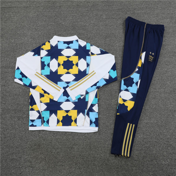 2023-2024 Algeria Colorful Soccer Training Sweater and Pants