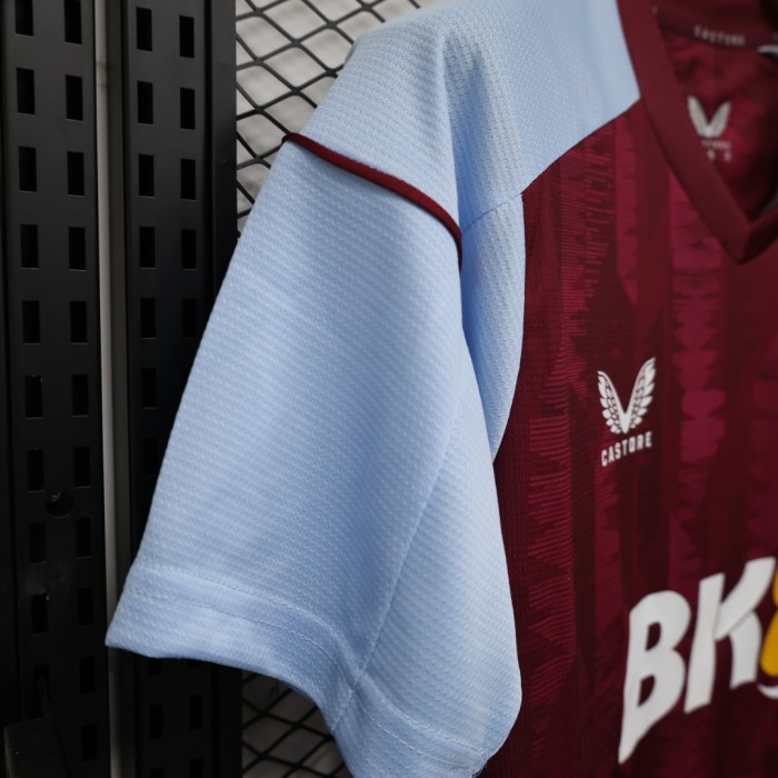 Fan Version 2023-2024 Aston Villa Home Football Shirt
