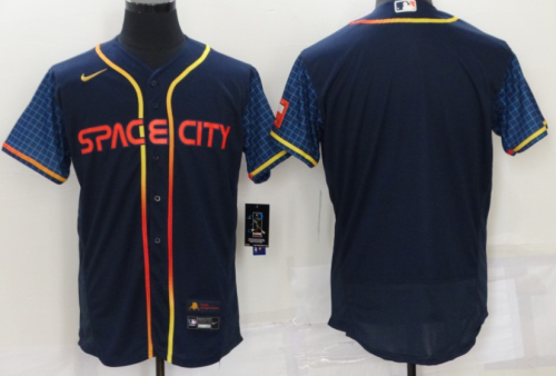 Space City Dark Blue MLB Jersey