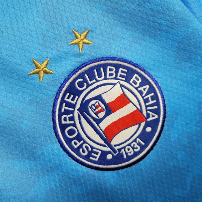 Fans Version 2023-2024 Bahia 3rd Away Blue Soccer Jersey