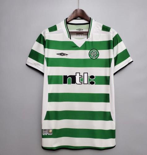 Retro Jersey 2001-2003 Celtic Home Soccer Jersey