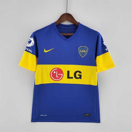 Retro Jersey 2011-2012 Boca Juniors Home Soccer Jersey Vintage Football Shirt