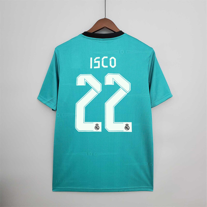 Fans Version 2021-2022 Real Madrid ISCO 22 3rd Away Soccer Jersey