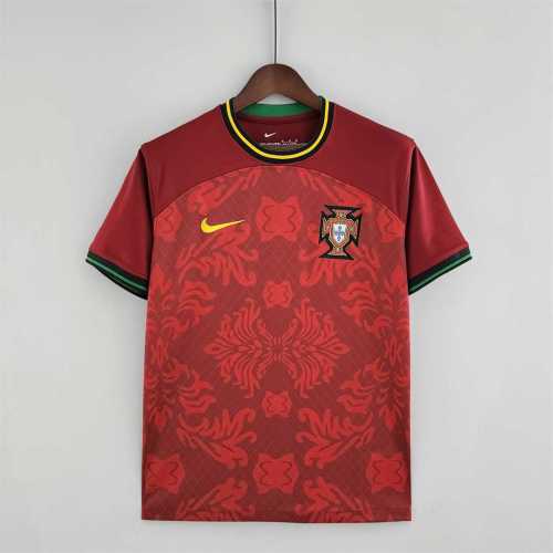 Fans Version 2022 Portugal Special Edition Red Soccer Jersey