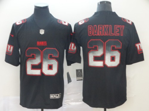 New Orleans Saints #26 BARKLEY Black/Red NFL Jersey