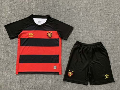 Youth Uniform Kids Kit 2023-2024 Recife Home Soccer Jersey Shorts