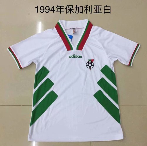 Retro Jersey 1994 Bulgaria Home Soccer Jersey Vintage Football Shirt