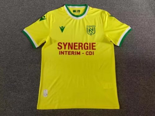 Fans Version 2022-2023 Nantes Home Soccer Jersey