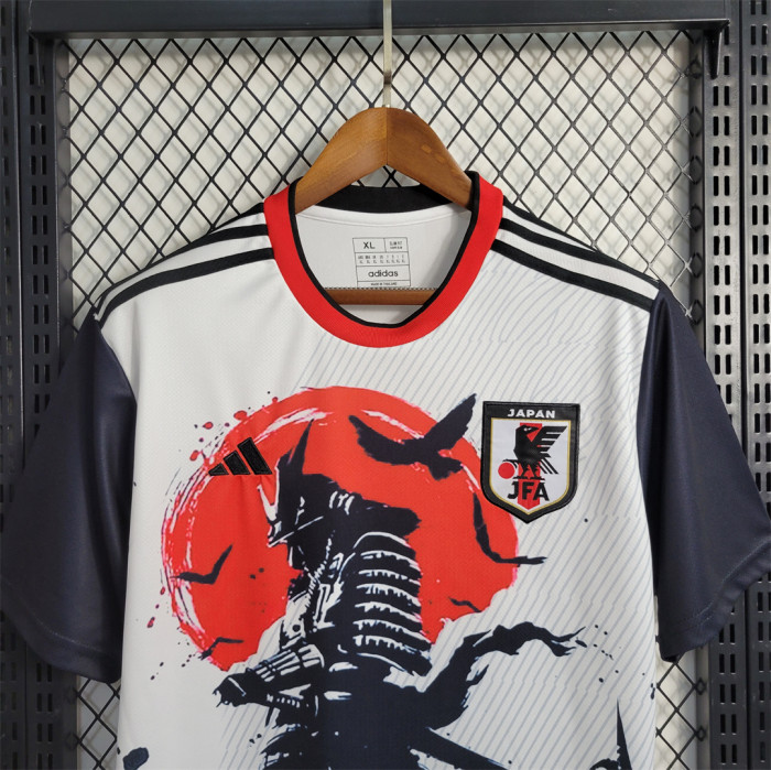 2023-2024 Fans Version Japan Bushido Edition White Soccer Jersey