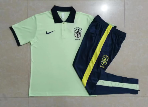 2023-2024 Brazil Soccer Polo and Pants