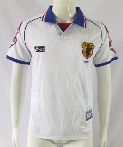 Retro Shirt 1998 Japan Away White Soccer Jersey