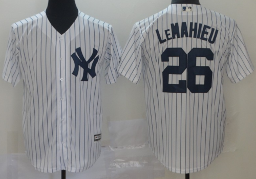 2019 New York Yankees # 26  LEMAHIEU Whith  MLB Jersey