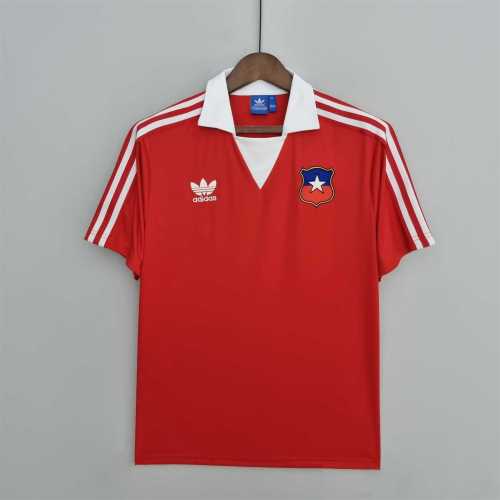 Retro Jersey 1982 Chile Home Soccer Jersey Vintage Football Shirt