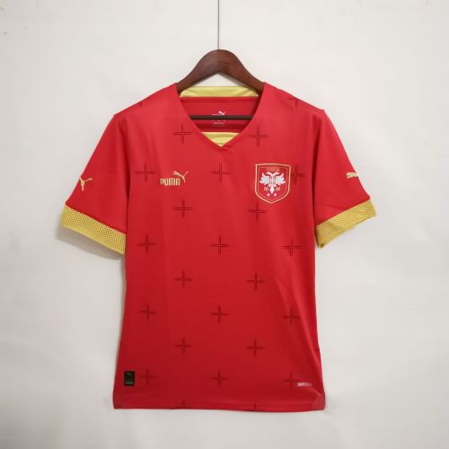 Fans Version 2022 World Cup Serbia Home Soccer Jersey