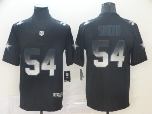 Dallas Cowboys #54 SMITH Black NFL Jersey