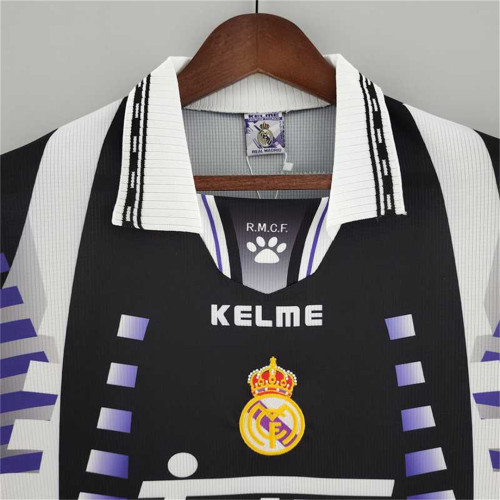 Retro Jersey 1997-1998 Real Madrid Third Away Soccer Jersey Vintage Football Shirt