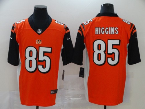 Cincinnati Bengals 85 Tee Higgins Orange 2020 NFL Draft First Round Pick Vapor Untouchable Limited