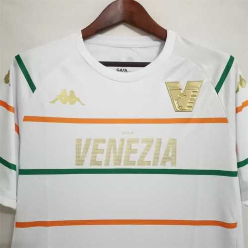 Fans Version 2022-2023 Venezia Away White Soccer Jersey