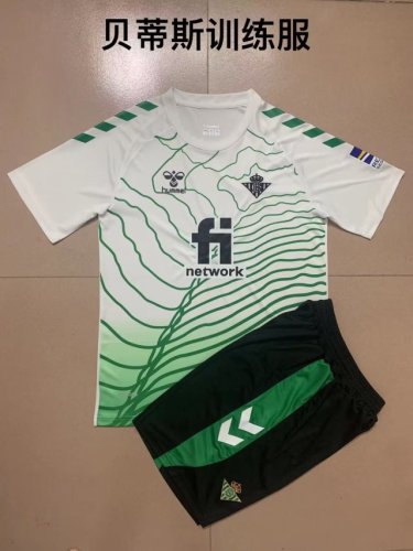 Adult Uniform 2022-2023 Real Betis Soccer Training Jersey Shorts