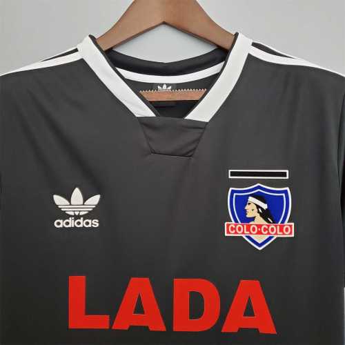 Retro Jersey 1991 Colo-colo Away Black Soccer Jersey Vintage Football Shirt