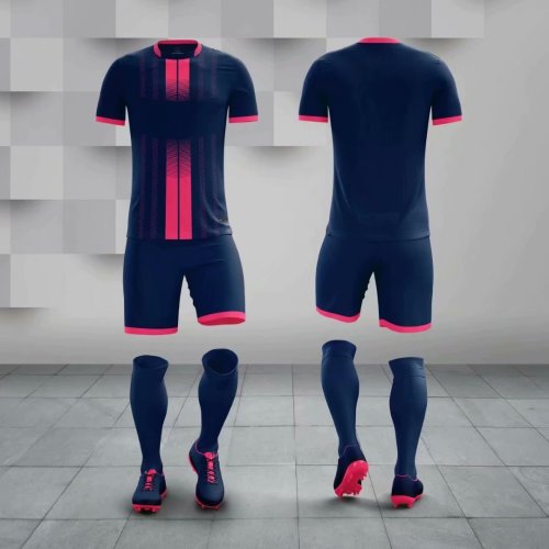 M8607 Borland Tracking Suit Adult Uniform Soccer Jersey Shorts