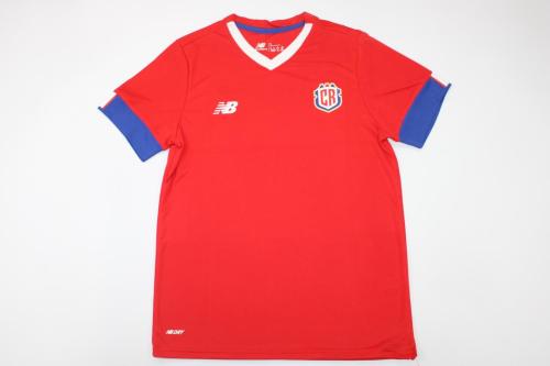 Fans Version 2022 World Cup Costa Rica Home Soccer Jersey