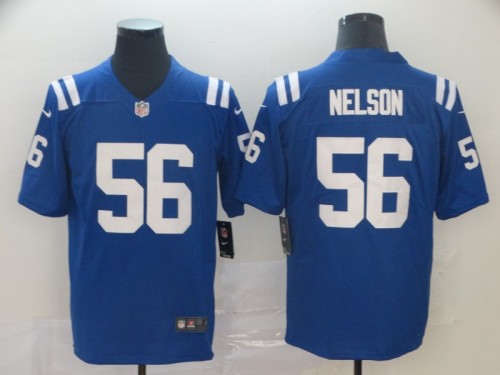 Indianapolis Colts #56 NELSON Blue NFL Jersey