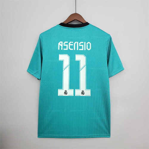 Fans Version 2021-2022 Real Madrid ASENSIO 11 3rd Away Soccer Jersey