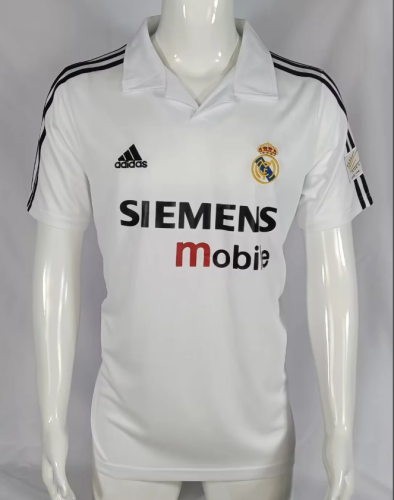 Retro Jersey 2002-2003 Real Madrid Home Soccer Jersey