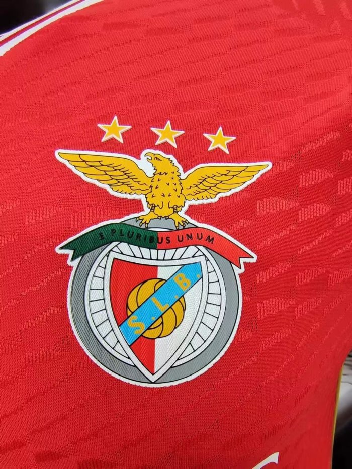 Player Version 2023-2024 Benfica Home Soccer Jersey