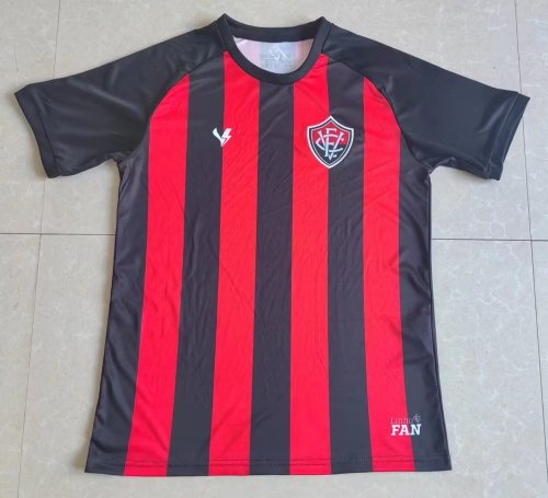 Fans Version 2023-2024 Esporte Clube Vitória Home Soccer Jersey