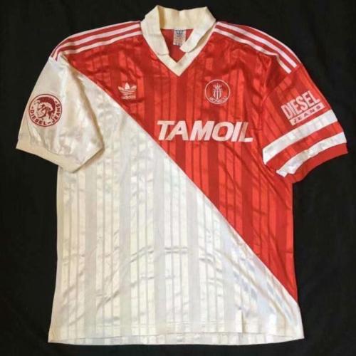 Retro Jersey 1992-1994 As Monaco Home Soccer Jersey