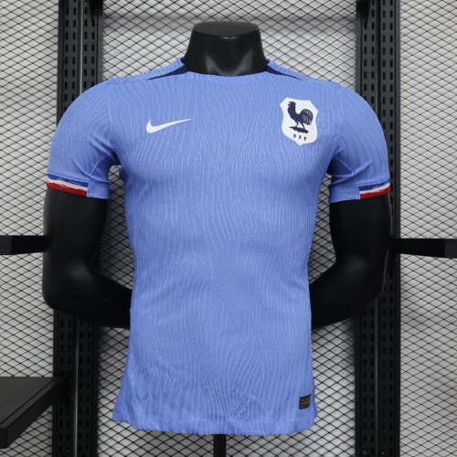 Player Version 2023 France Home Soccer Jersey Football Shirt