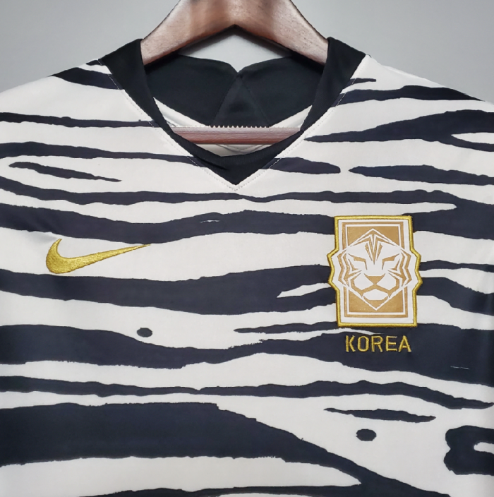 Fans Version 2020 South Korea Away Soccer Jersey